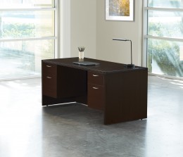 Small Desk with Drawers - Napa