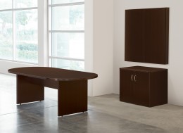 Conference Table with Storage and Whiteboard - Napa