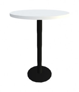 Tall Round Table - 42" High - Proof