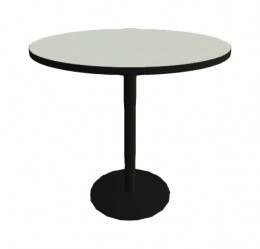 Tall Round Table - 42" High - Proof