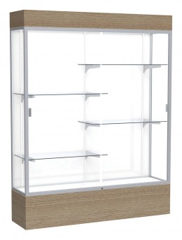 Display Case with LED Lighting - 60" x 80" - Reliant