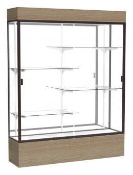 Display Case with LED Lighting - 60" x 80" - Reliant