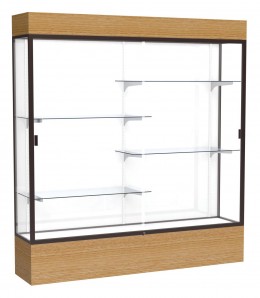 Large Display Case with Lighting - 72" x 80" - Reliant