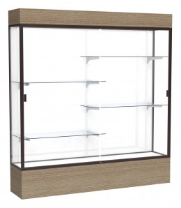 Large Display Case with Lighting - 72" x 80" - Reliant