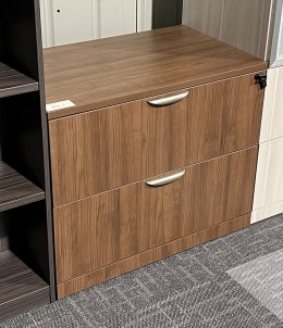 Lateral File Cabinet with Locking Drawers