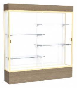 Large Display Case with Lighting - 72" x 80" - Reliant