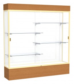 Large Display Case with Lighting - 72" x 80" - Reliant