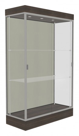 Large Display Case with LED Lighting - 48" x 76" - Edge