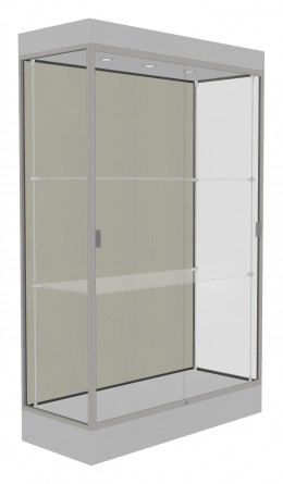 Large Display Case with LED Lighting - 48" x 76" - Edge