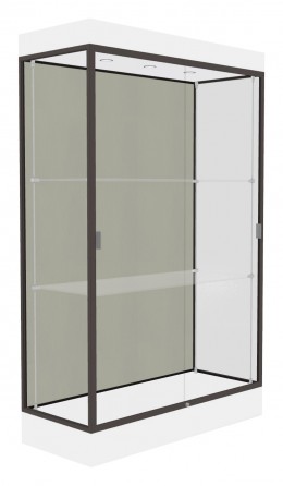 Trophy Display Case with LED Lighting - 48" x 76" - Edge