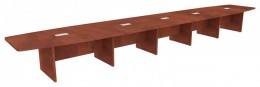 Large Boat Shaped Conference Table - PL Laminate