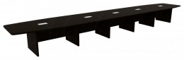 Large Boat Shaped Conference Table - PL Laminate