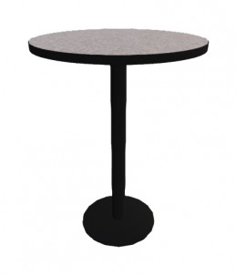 Round Cafe Table - 42" Tall - Proof