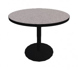 Round Office Table - 30" Tall - Proof