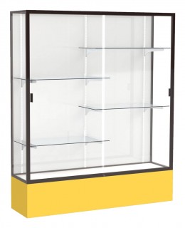 Tall Glass Display Case - 60" x 72" - Spirit