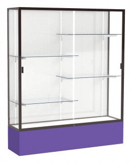 Tall Glass Display Case - 60" x 72" - Spirit