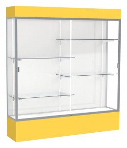 Large Display Case with LED Lighting -  72" x 80" - Spirit