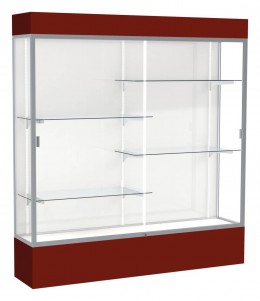 Large Display Case with LED Lighting -  72" x 80" - Spirit