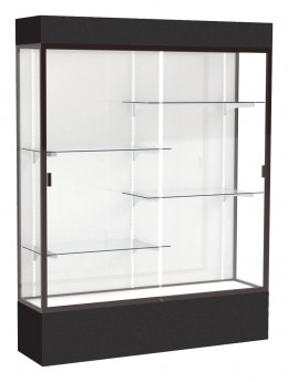 Tall Glass Display Case with Lights -  60" x 80" - Spirit