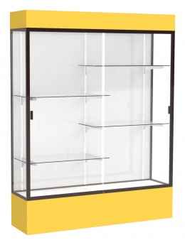 Tall Glass Display Case with Lights -  60" x 80" - Spirit