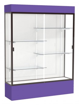 Tall Glass Display Case with Lights -  60" x 80" - Spirit