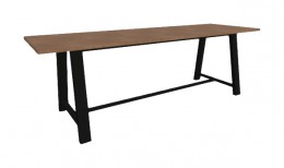 Rectangular Conference Table - 37" Tall - Midtown