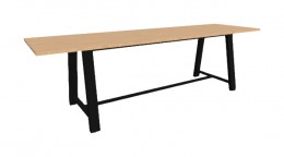 Rectangular Conference Table - 37" Tall - Midtown