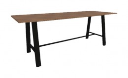 Rectangular Conference Table - 41" Tall - Midtown