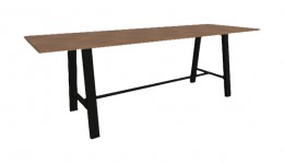 Rectangular Conference Table - 41" Tall - Midtown