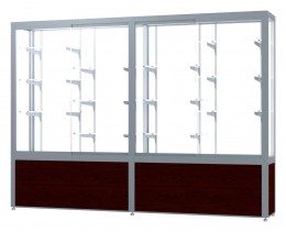 Double Sided Display Case - 96" x 66" - Challenger