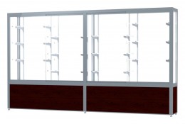 Double Sided Display Case - 120" x 66" - Challenger