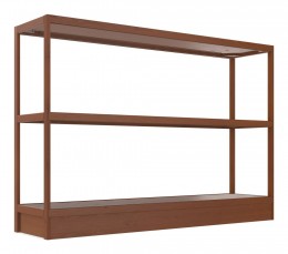 Wood Shelving Unit - 72" x 50" - Control