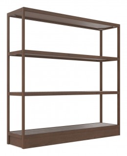 Wood Shelving Unit - 72" x 72" - Control