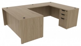 U Shaped Office Desk - PL Laminate