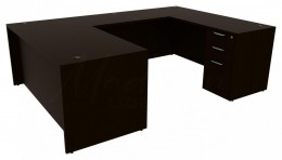 U Shaped Office Desk - PL Laminate