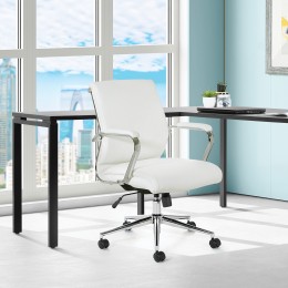 Mid Back Conference Room Chair with Arms - Pro Line II