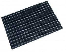 Rubber Door Mat - 24" x 32" - Doortex