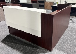 L Shaped Reception Desk