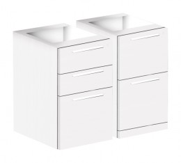 Pair of 2 & 3 Pedestal Drawers for Corp Design Desks - Potenza