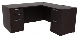 L Shaped Office Desk - PL Laminate