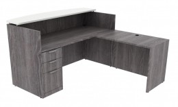 Modern Reception Desk - PL Laminate