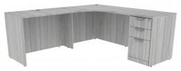 L Shaped Office Desk - PL Laminate