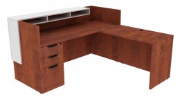 L-Shaped Desk - PL Laminate