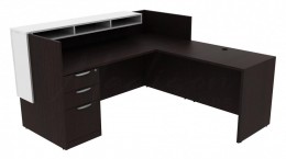 L-Shaped Desk - PL Laminate