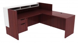 Modern Reception Desk - PL Laminate