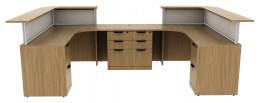 Modern Reception Desk - PL Laminate