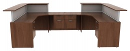 Reception Desk with Counter - PL Laminate