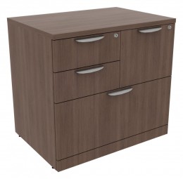 Combo Pedestal Drawers - PL Laminate