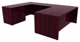 U Shaped Desk - Commerce Laminate