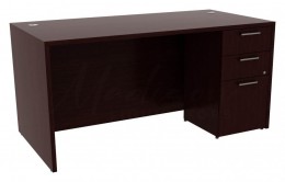 Office Desk with Drawers - Commerce Laminate